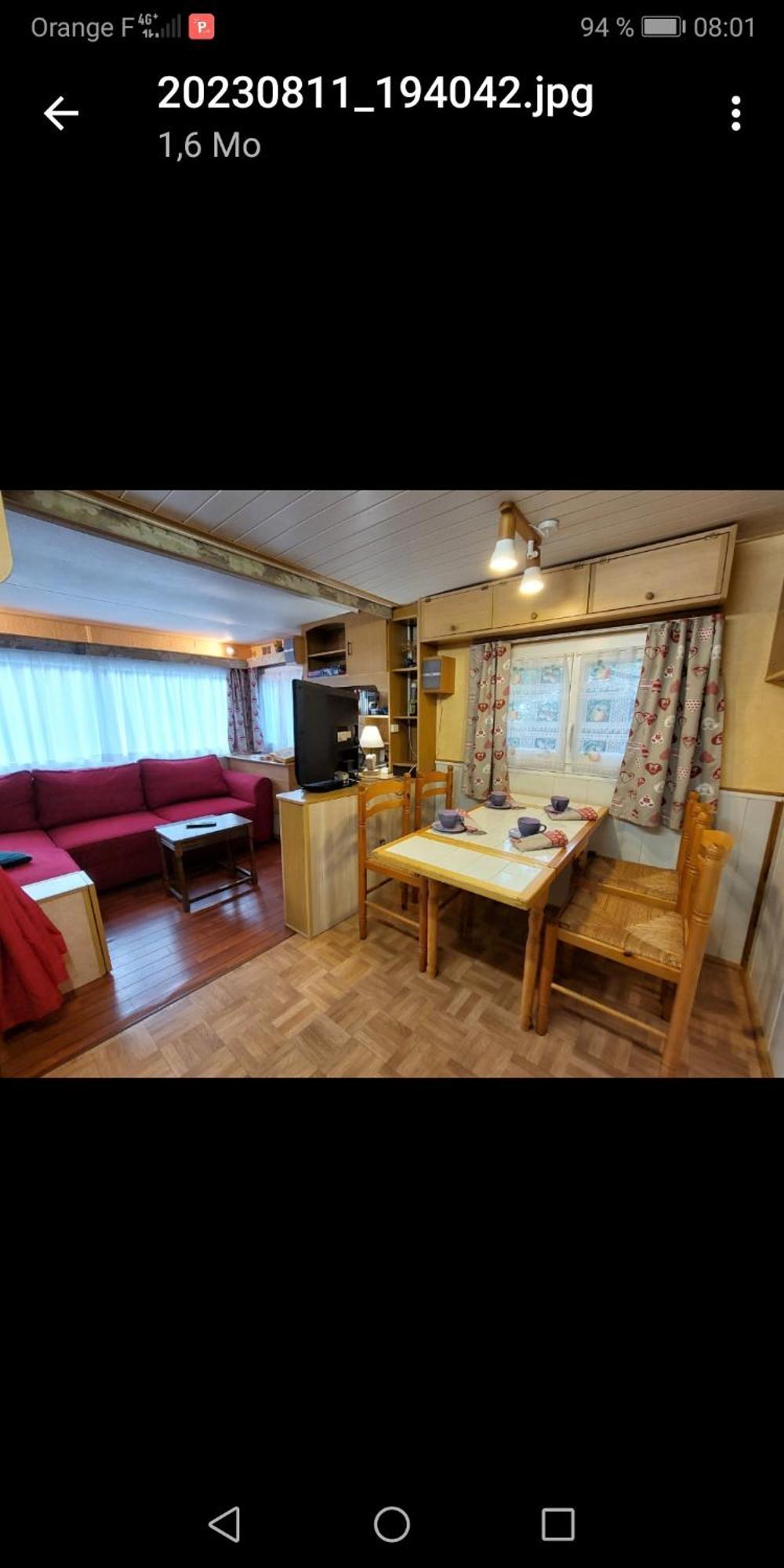 Charmant Mobil Home Style Chalet Besse-et-Saint-Anastaise Exterior foto